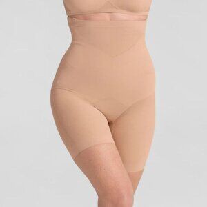 Honeylove Super Power Short Size 1X Shapewear Smoothing Boned Sculpting Girdle